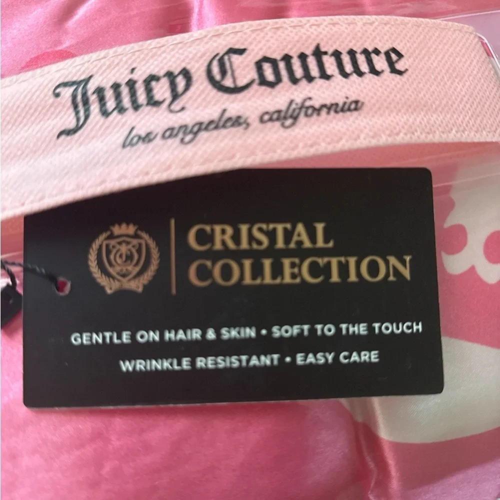 JUICY COUTURE 4 PIECE BED QUEEN SATIN COMFORTER SET